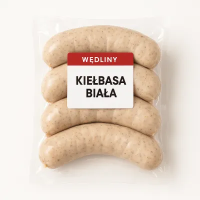 Produkt Kiełbasa biała Zdjęcie